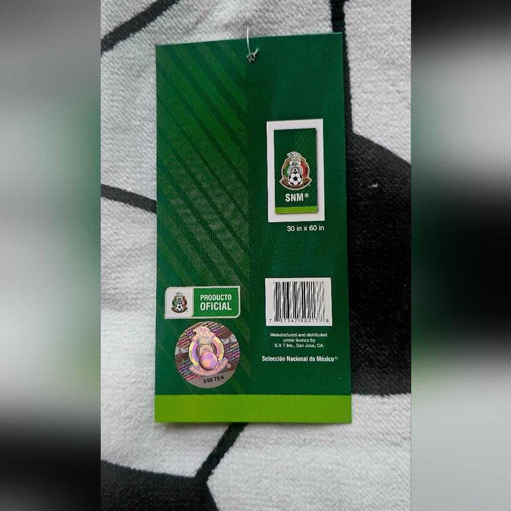 SELECCION NACIONAL DE MEXICO BEACH TOWEL ⛱️ - Picture 2 of 3